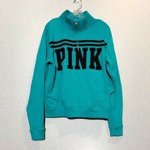 PINK VS Quarter Zip Sweatshirt Jacket